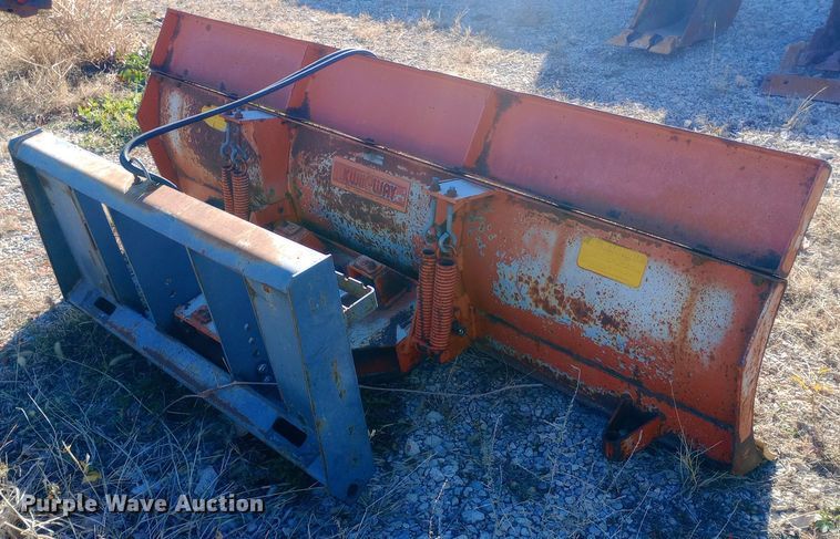 image for item EN8612 Kwik-Way skid steer snow blade