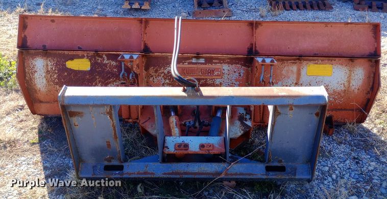 image for item EN8612 Kwik-Way skid steer snow blade