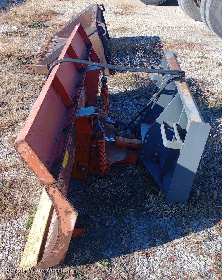 image for item EN8612 Kwik-Way skid steer snow blade