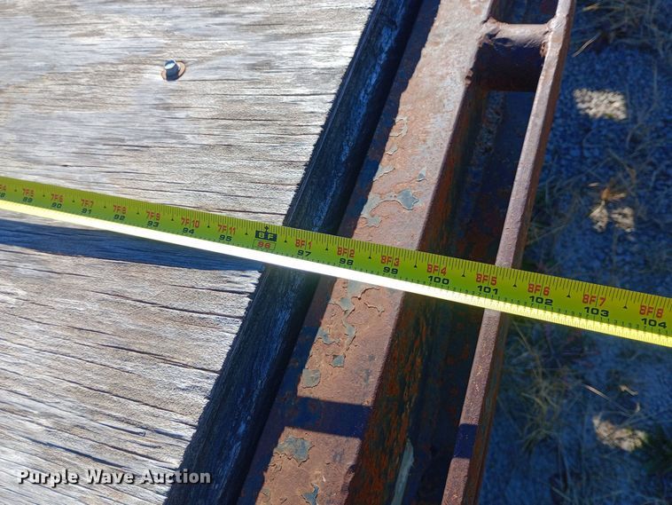 image for item EN8613 1997 Belshe equipment trailer