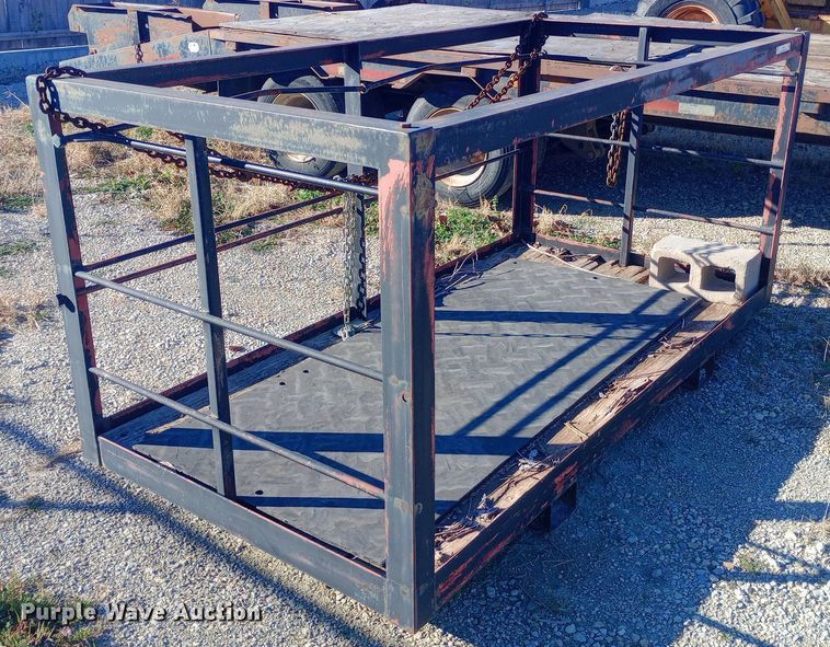 image for item EN8614 Shop built man basket