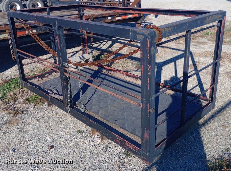 image for item EN8614 Shop built man basket