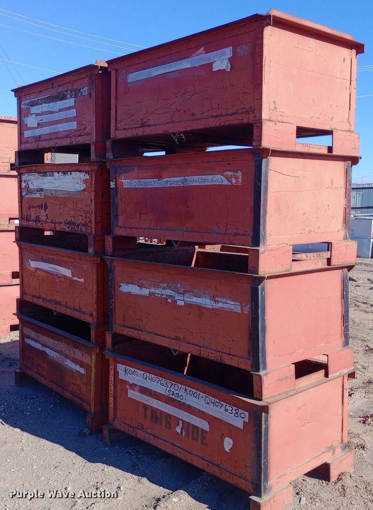 image for item EN8618 (10) storage boxes