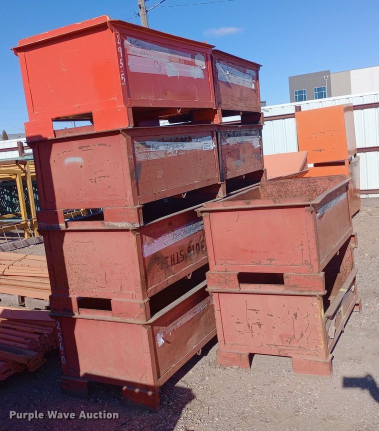 image for item EN8620 (10) storage boxes