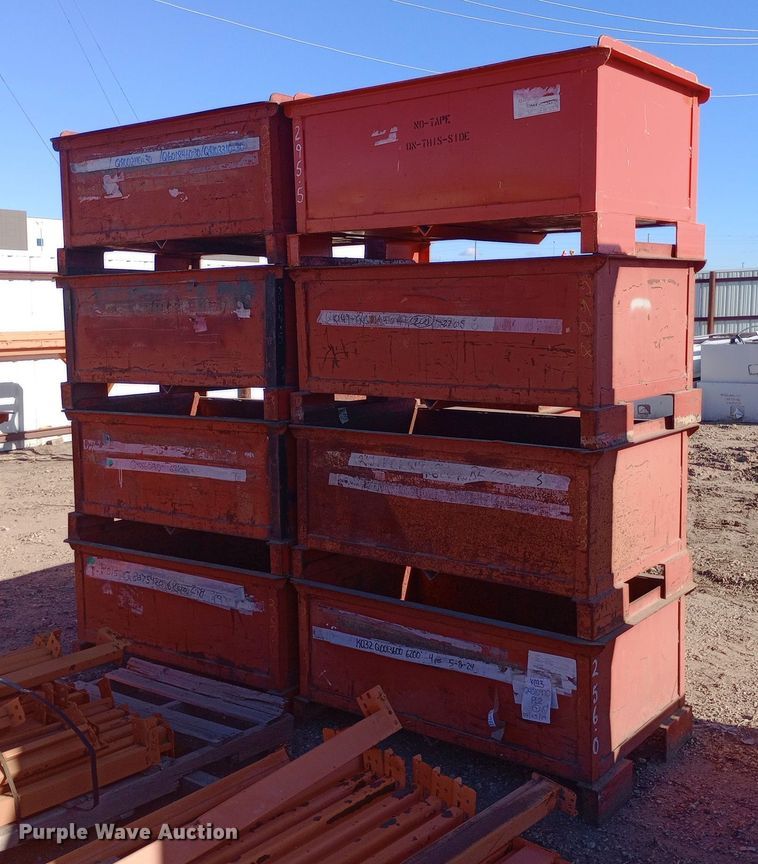 image for item EN8620 (10) storage boxes