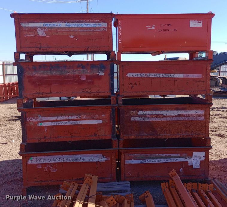 image for item EN8620 (10) storage boxes