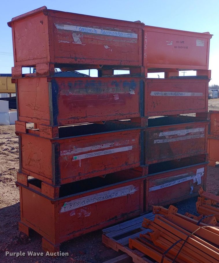 image for item EN8620 (10) storage boxes