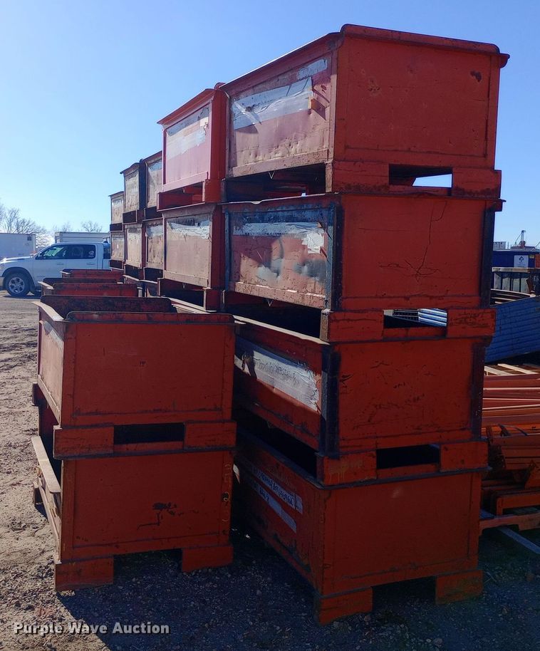 image for item EN8620 (10) storage boxes