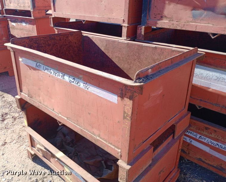 image for item EN8620 (10) storage boxes