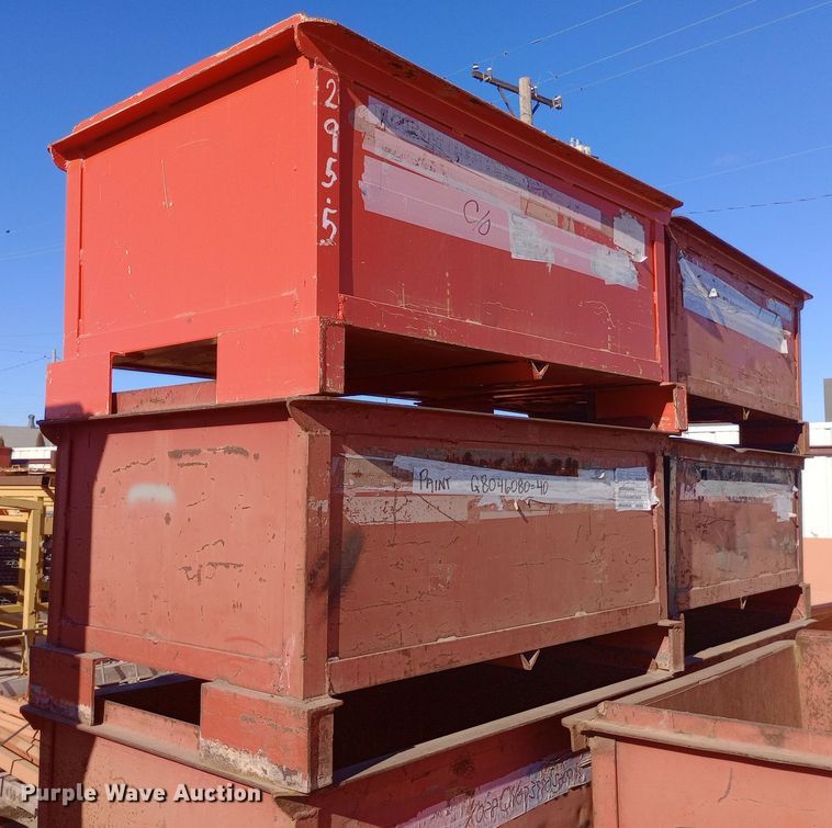 image for item EN8620 (10) storage boxes