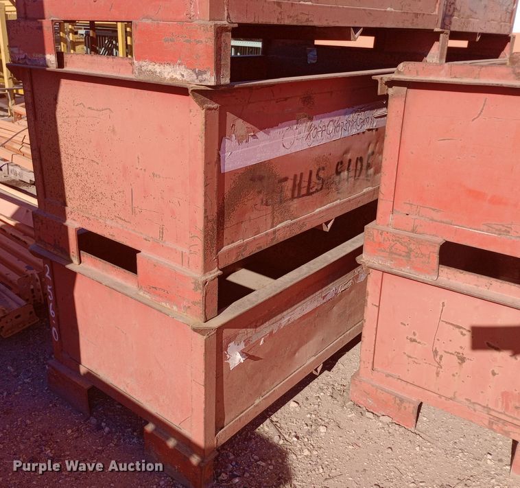 image for item EN8620 (10) storage boxes