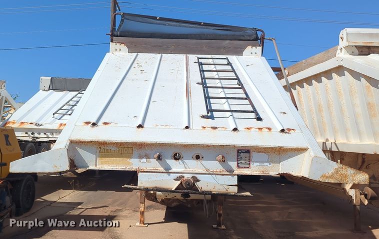 image for item EQ2266 2008 Construction Trailer Specialist  BDT-40 bottom dump trailer