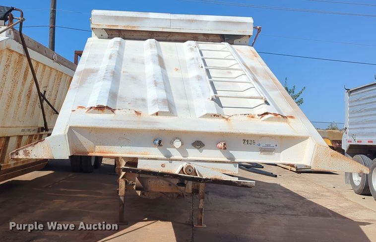 image for item EQ2267 2002 CPS bottom dump trailer