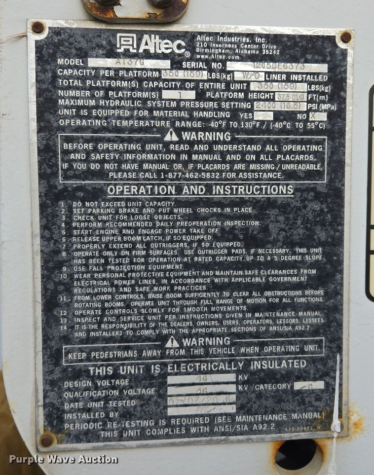 image for item EQ3671 2005 Ford  F550 Super Duty XL   bucket truck