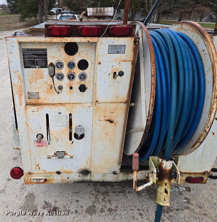 image for item EQ3684 Myers  RamJet Sewer Jetter Trailer 