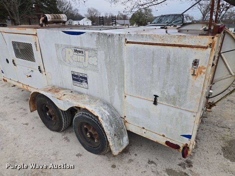 image for item EQ3684 Myers  RamJet Sewer Jetter Trailer 