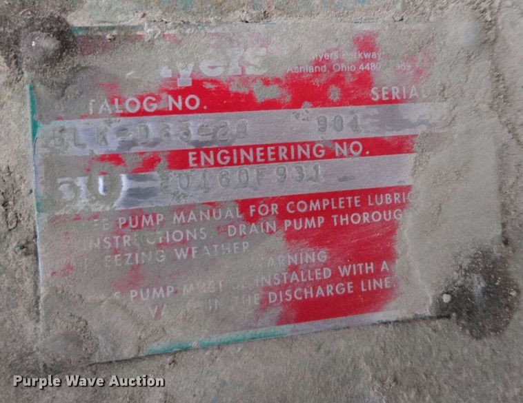 image for item EQ3684 Myers  RamJet Sewer Jetter Trailer 