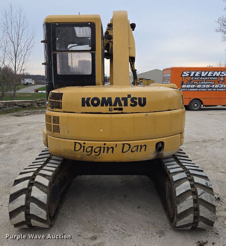 image for item EQ3685 Komatsu  PC75UU-2 mini excavator