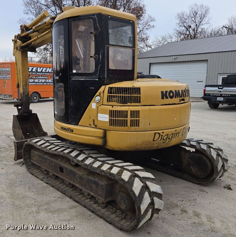 image for item EQ3685 Komatsu  PC75UU-2 mini excavator