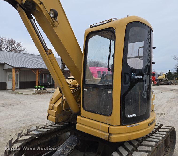 image for item EQ3685 Komatsu  PC75UU-2 mini excavator