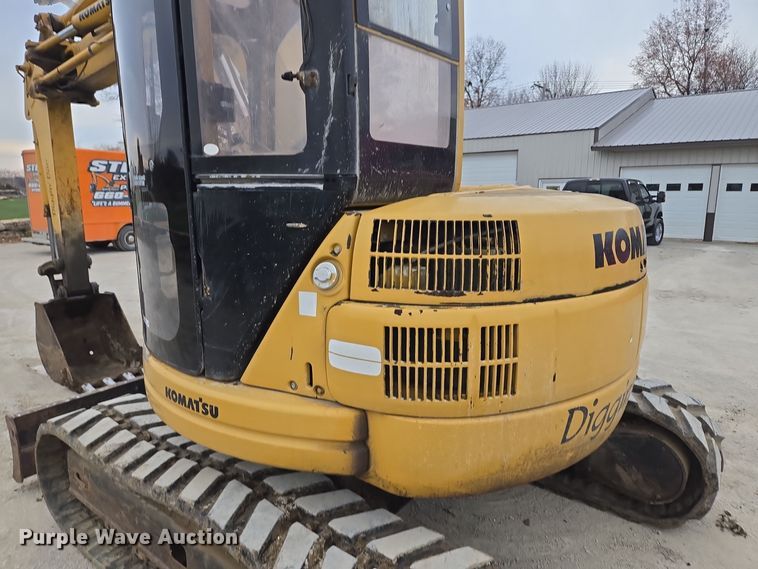 image for item EQ3685 Komatsu  PC75UU-2 mini excavator