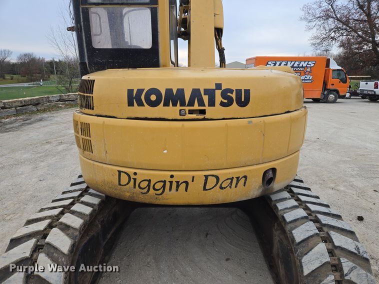 image for item EQ3685 Komatsu  PC75UU-2 mini excavator
