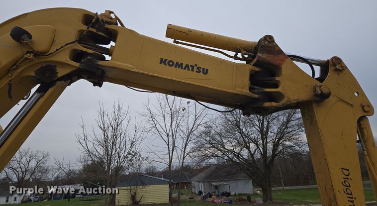 image for item EQ3685 Komatsu  PC75UU-2 mini excavator