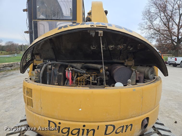 image for item EQ3685 Komatsu  PC75UU-2 mini excavator