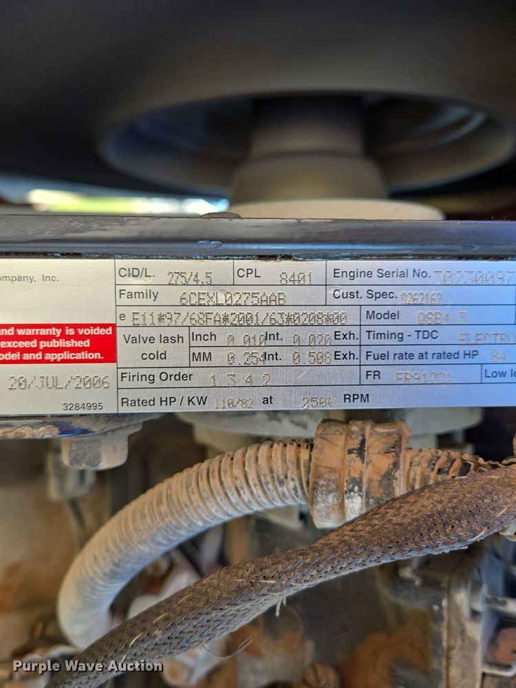 image for item EQ3686 2006 Sky Trak 8042 telehandler