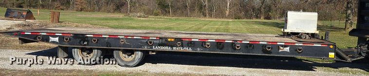 image for item EQ3688 1997 Landoll tilt deck equipment trailer