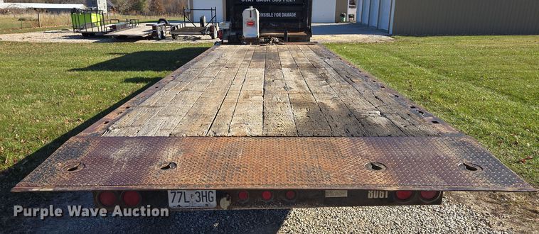 image for item EQ3688 1997 Landoll tilt deck equipment trailer