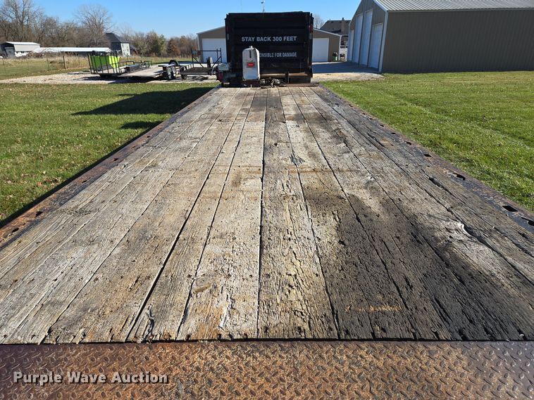 image for item EQ3688 1997 Landoll tilt deck equipment trailer