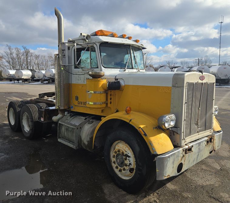 image for item EQ3695 1984 Peterbilt  382 semi truck