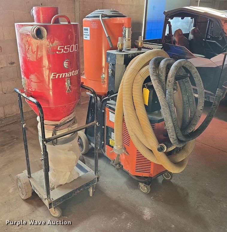 image for item EQ3736 Husqvarna  T 8600 dust collector 