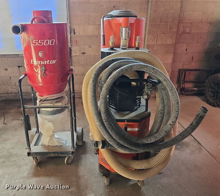 image for item EQ3736 Husqvarna  T 8600 dust collector 