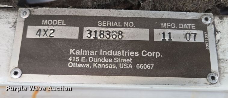 image for item EQ3750 2007 Kalmar  yard truck