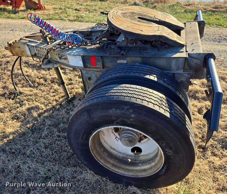 image for item EQ3752 2016 Fruehauf EL FI trailer dolly 