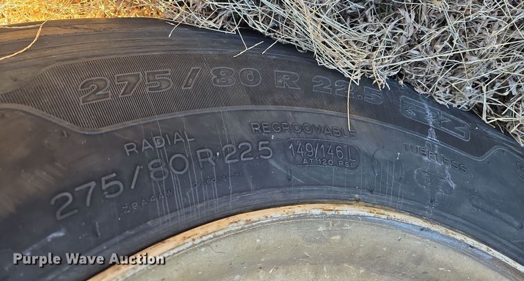 image for item EQ3752 2016 Fruehauf EL FI trailer dolly 