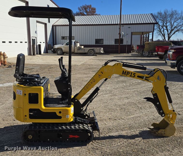 image for item EQ3755 MachPro MP15 mini excavator