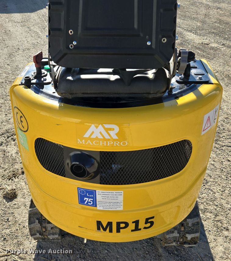 image for item EQ3755 MachPro MP15 mini excavator