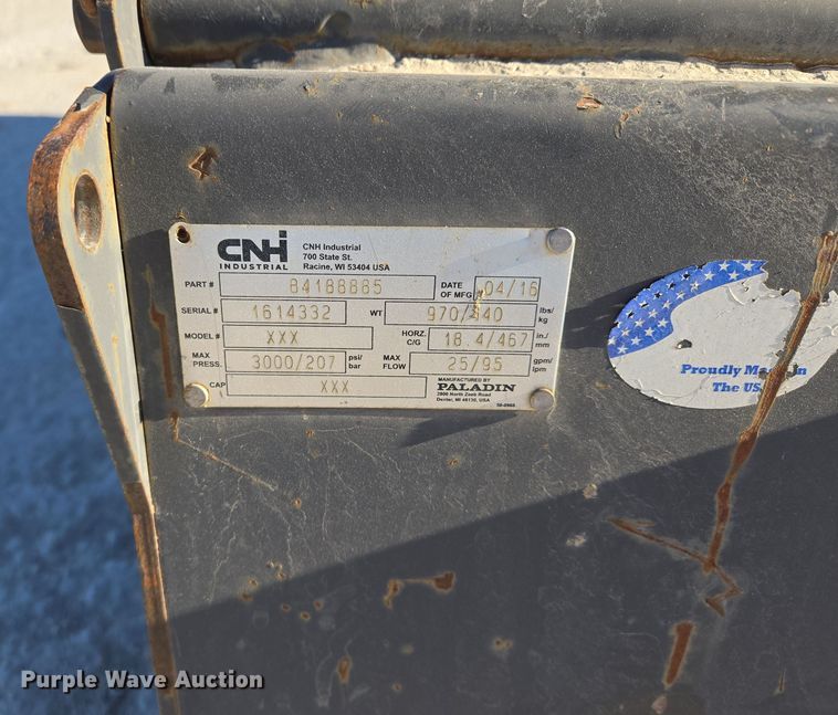 image for item EQ3759 CNH 72