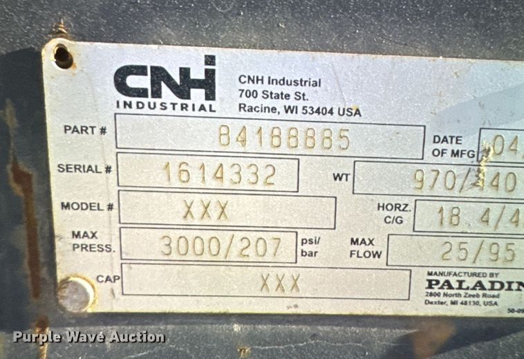 image for item EQ3759 CNH 72