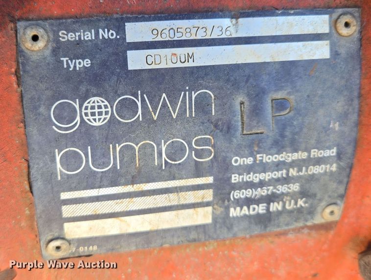 image for item EQ3760 Godwin  CD100M pump
