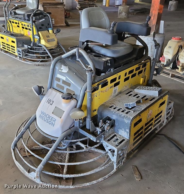 image for item EQ3802 Wacker Neuson CRT48-35L-PS power trowel