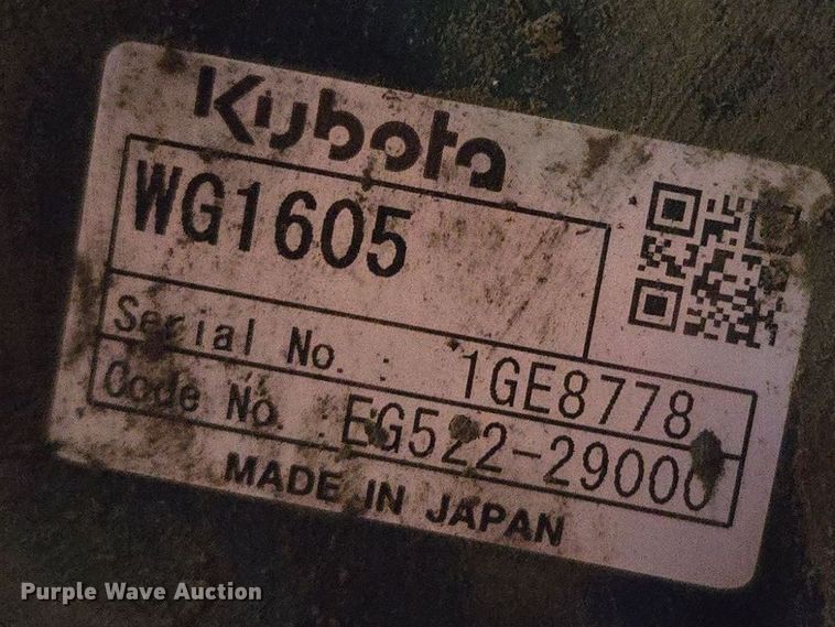 image for item EQ3804 2016 Walker Neuson CRT48-57K power trowel