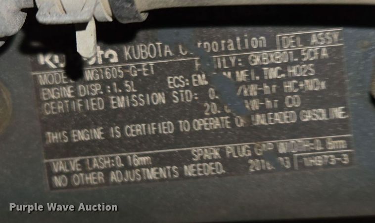 image for item EQ3805 2016 Walker Neuson CRT48-57K power trowel