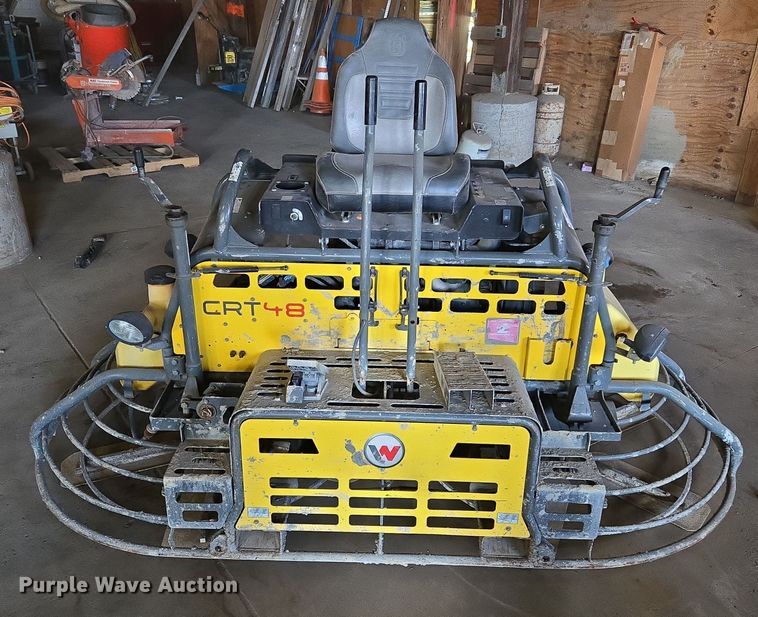 image for item EQ3806 2016 Wacker Neuson CRT48-57K power trowel