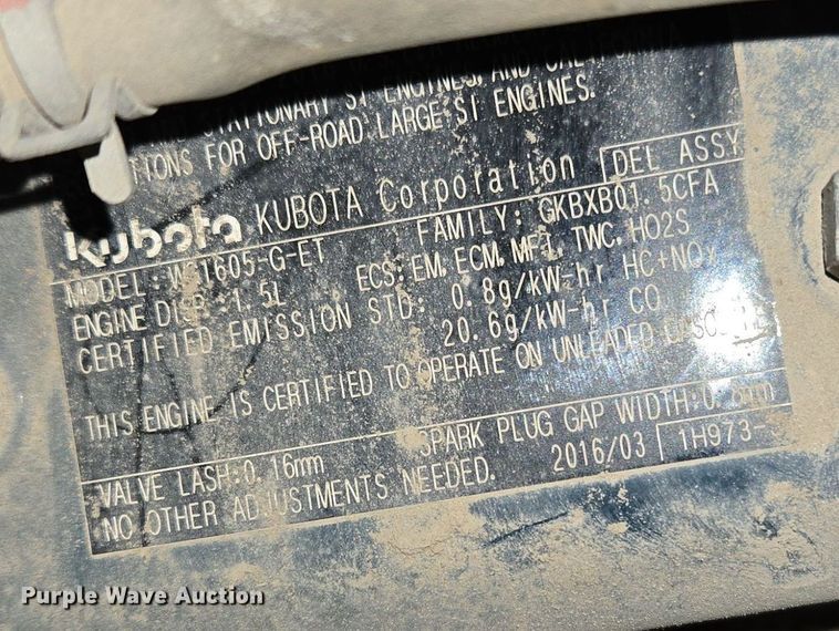 image for item EQ3806 2016 Wacker Neuson CRT48-57K power trowel