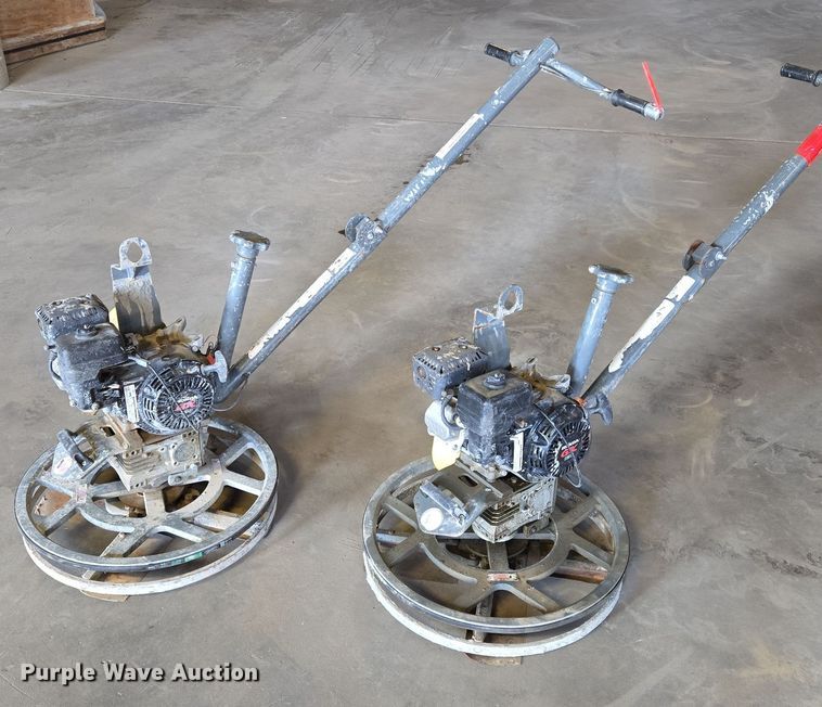 image for item EQ3813 (2) Wacker Neuson CT24-4A power trowels 