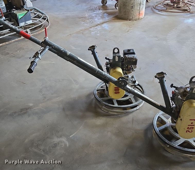 image for item EQ3813 (2) Wacker Neuson CT24-4A power trowels 